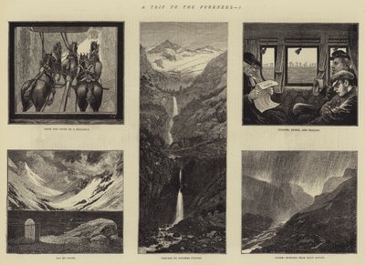 Un voyage dans les Pyrénées, I - Joseph Nash